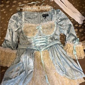 Marie Antoinette costume XL blue